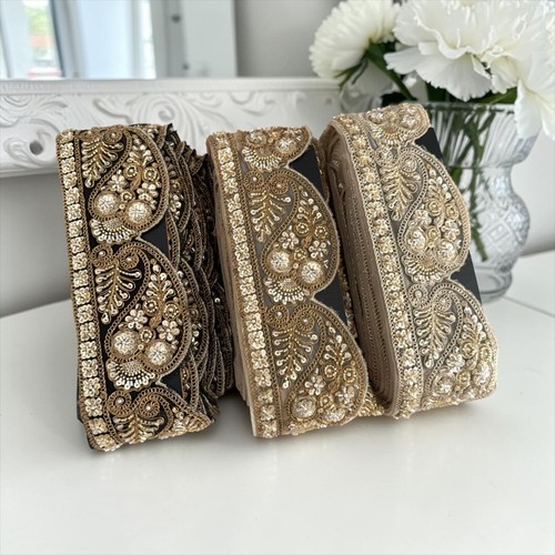 8cm paisley net bridal - paisley,