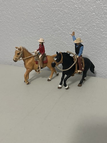 Schleich horse figure lot with - schleich,