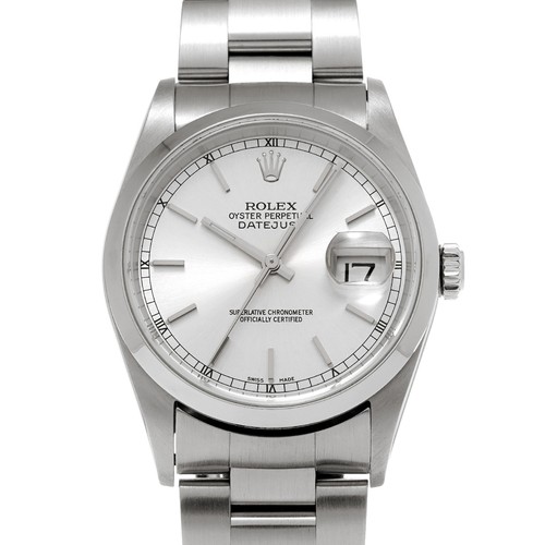 Rolex datejust 16200 silver - datejust,