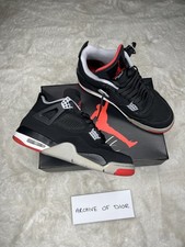 Nike Air Jordan 4 Retro 2019 Bred, Size US10.5/UK9.5