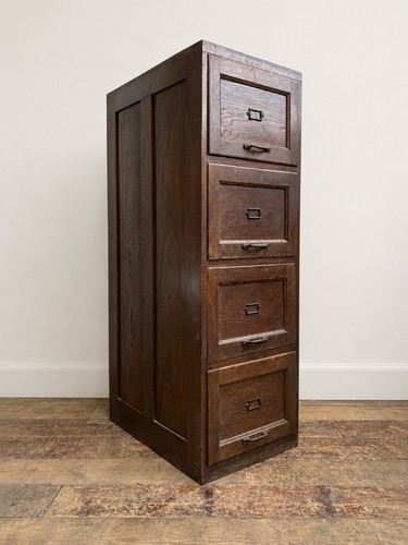 Early 1900s antique oak - 1900s, filing