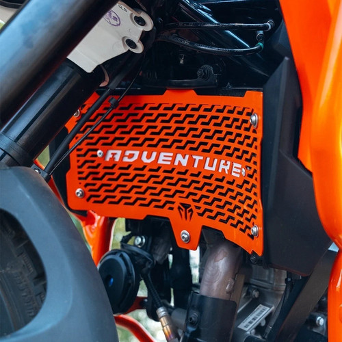 Radiator guard orange fit - radiator,