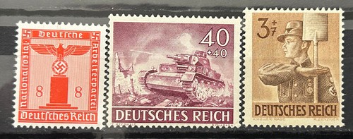 German stamps third - german,