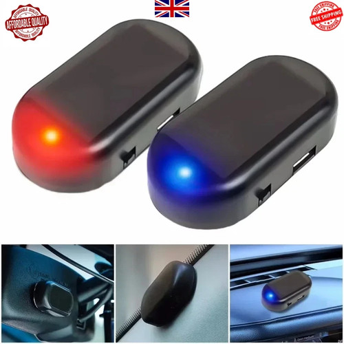Solar power car led fake - solar,