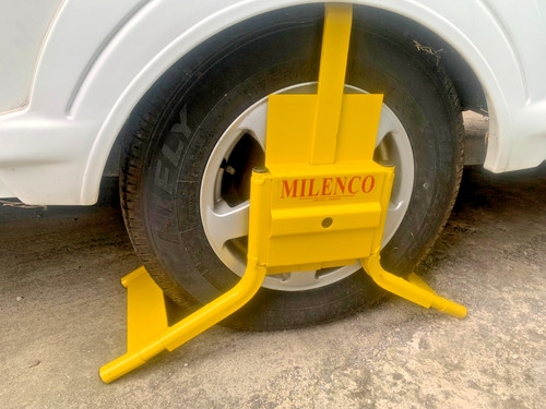 Milenco caravan wheel lock - milenco,