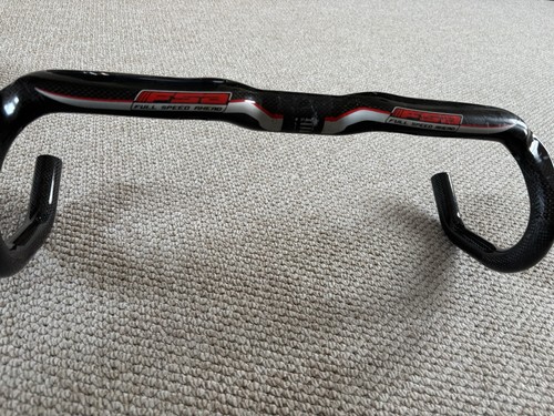 Fsa carbon aero handlebars - carbon,