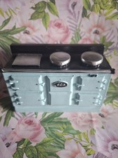 Dolls House 4 Oven Light Blue