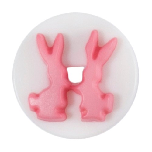 14mm rabbit pink nylon shank - 14mm,