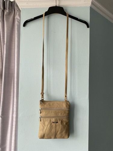 Lorenz genuine beige leather - genuine,