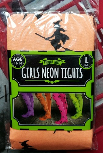 Girls neon witch halloween - girls,