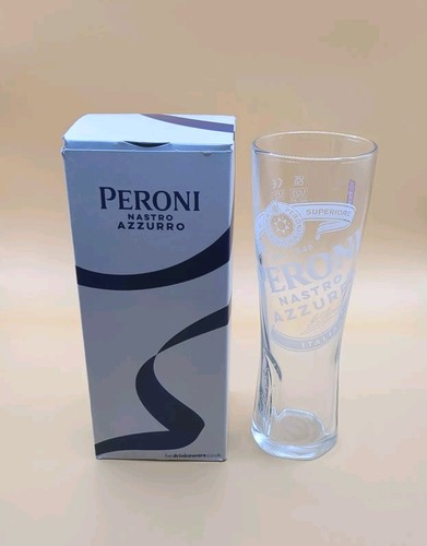 Peroni half pint glasses - peroni, 10oz