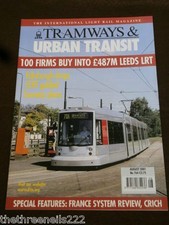 TRAMWAYS & URBAN TRANSIT # 764 - FRANCE SYSTEM REVIEW - AUG 2001