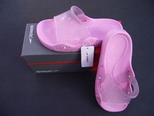 BNWT Older Girls Sz 5 Cute Pink Speedo Brand Sandals Flip Flops Beach Pool Shoes