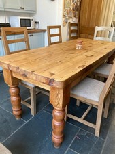 Large 7ft Solid Pine Farmhouse