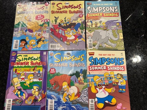 Simpsons comics special lot - simpsons,