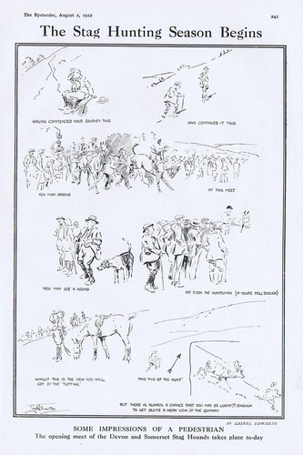 Stag hunting opening meet - hunting, of