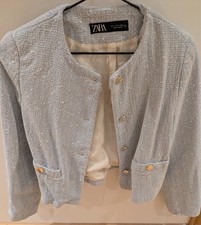 Zara female blue jacket (size