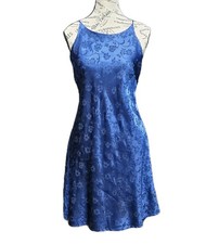 Vtg Steppin Out Slip Dress Sz