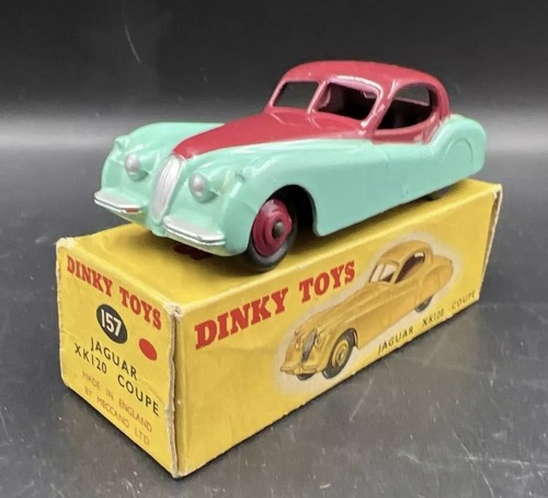 Dinky 157 jaguar xk120 scarce - dinky,