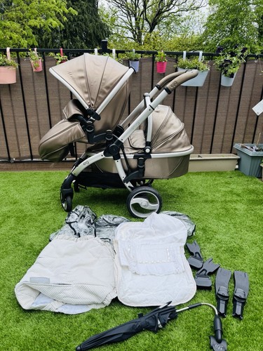 Egg stroller pram - egg, double