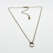 Pilgrim Silver Tone Rope Chain
