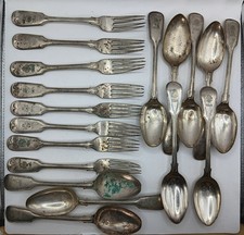 Victorian Crown Crest Silver Plated Thistle NEMO ME IMPUNE LACESSIT Regiment ?