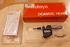 Mitutoyo Digimatic 350-357 Digital Micrometer Head w/ LCD Display