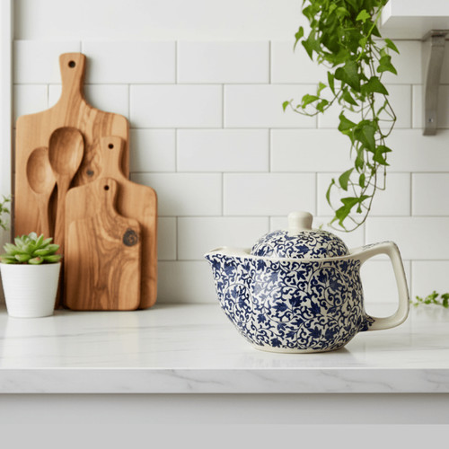 Small herbal teapot built - teapot,
