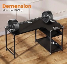 Gaming Desk With Power Outlets