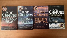 Ann Cleeves books x4 bundle (Vera) paperback