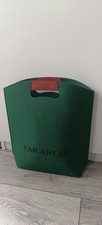 Velina Green Felt Tote Bag