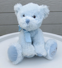 2006 RUSS BERRIE US GIFT SHINING STARS LIGHT BLUE TEDDY BEAR PLUSH SOFT TOY 9''