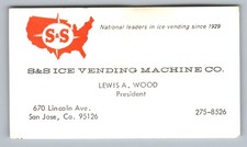 C.1970 CA SAN JOSE, S&S ICE