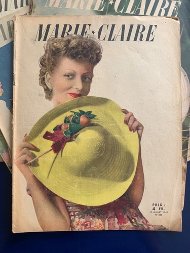 Vintage french marie claire - french,