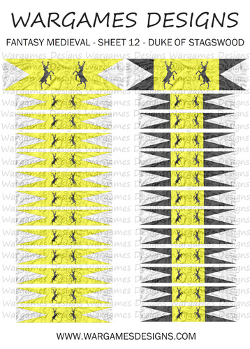 28mm flags fantasy medieval - 28mm,