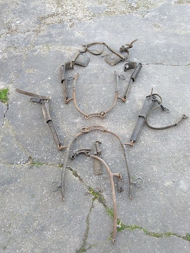 Vintage horse hames - vintage, collar