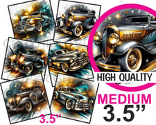 6 MEDIUM Card Toppers 3.5"