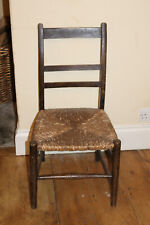 Arts & Crafts Small Wooden Occasional Bedroom/Fireside Chair Antique
