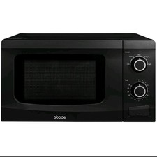 Abode Black Microwave 700W 20L
