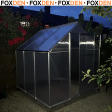 6x6ft walk polycarbonate - 6x6ft, in