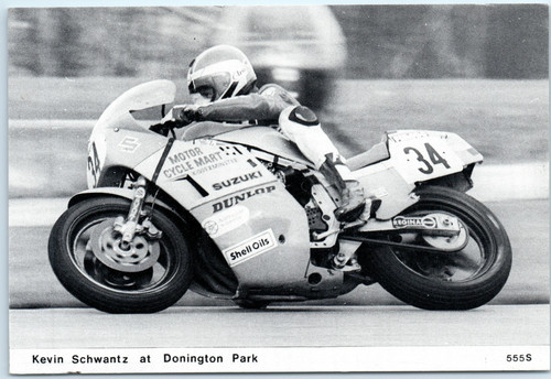 Postcard kevin schwantz - postcard,