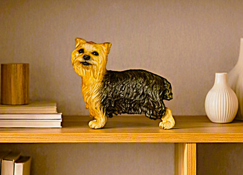 Yorkshire terrier dog - yorkshire, figurine