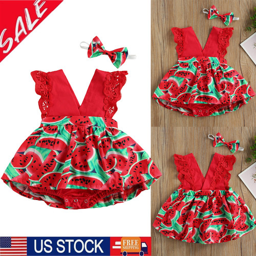 Newborn baby girls watermelon - baby,