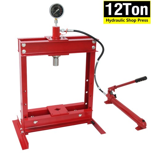 Ton hydraulic shop press - hydraulic, w/