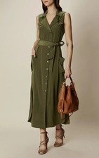 16 UK Karen Millen Khaki Green