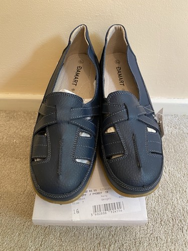 Damart womens shoes navy blue - damart,