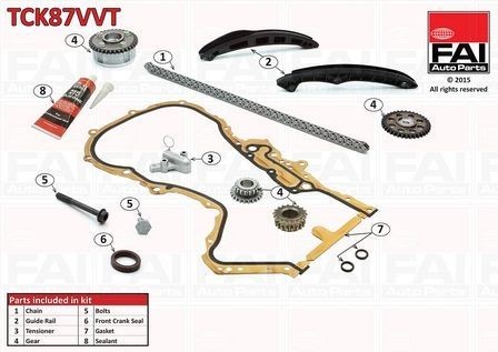 Fai timing chain - timing, kit