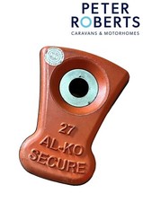 Alko Wheel Lock For Caravan- No 27 USED CONDITION *No Keys*
