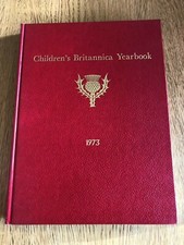 CHILDREN'S BRITANNICA YEARBOOK 1973 - ENCYCLOPAEDIA BRITANNICA - Hardback