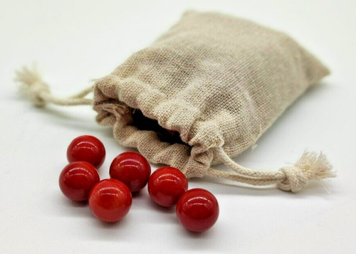 Round glass marbles cloth - round,
